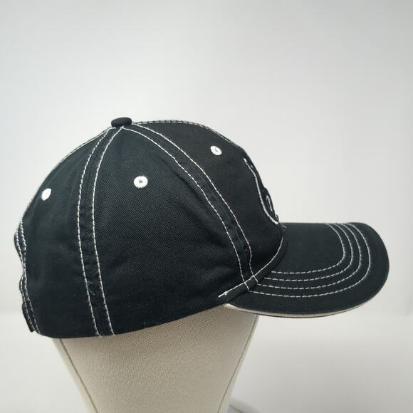 Realtree Strapback Hat Black One Size Embroidered Paramount Outdoors - Picture 5 of 10